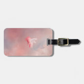 ピグ飛んでいるラゲージタグ ラゲッジタグ (正面横)