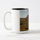 ピケットのポスト山 ツートーンマグカップ (左)