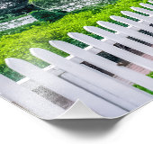 ピケットフェンス付きDSC02417-Col' Williamsburg House フォトプリント (角)