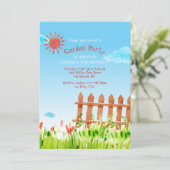 ピケットフェンス招待状 招待状 (スタンド正面)