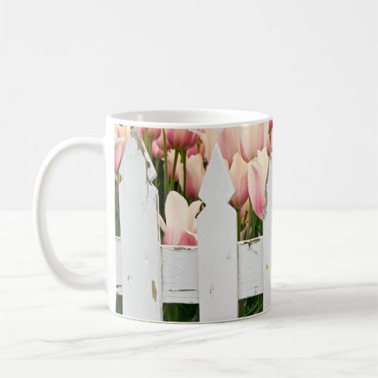 ピケットフェンス コーヒーマグカップ (左)