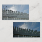 ピケットフェンス 名刺 (正面/裏面)