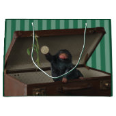 ピケット&テディインブリーフケース ラージペーパーバッグ (正面)