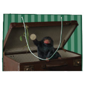 ピケット&テディインブリーフケース ラージペーパーバッグ (裏面)