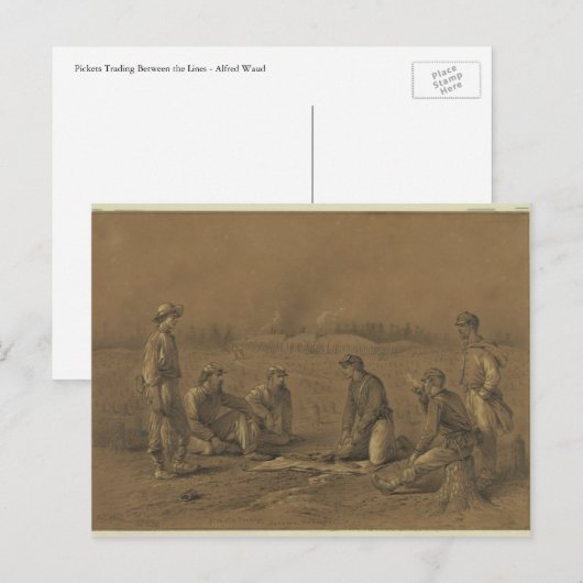 ピケ取引 ポストカード (正面/裏面)