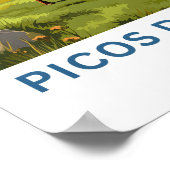 ピコスデユーロパスペイントラベルプリント ポスター (角)