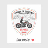 ピコスデヨーロッパカンタスペインのブリアン山脈 シール (シート)