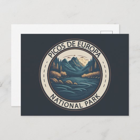 ピコスデヨーロッパナショナルパークスペイン旅行アート ポストカード (正面/裏面)