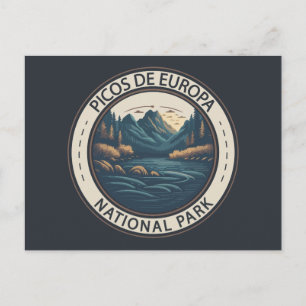 ピコスデヨーロッパナショナルパークスペイン旅行アート ポストカード