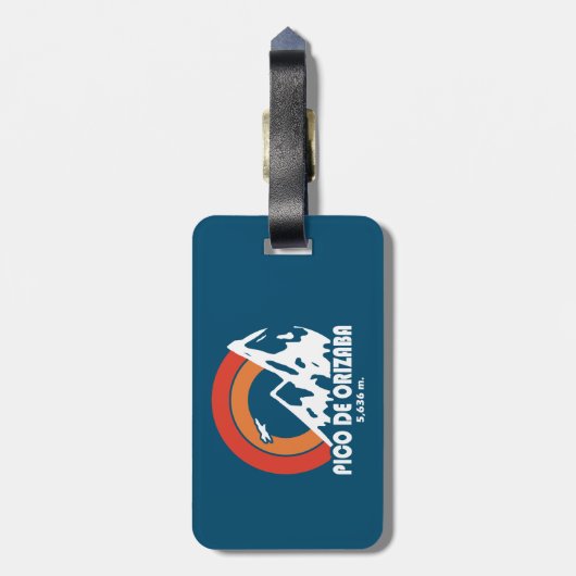 ピコデオリザバメキシコサンイーグル ラゲッジタグ (裏面縦)