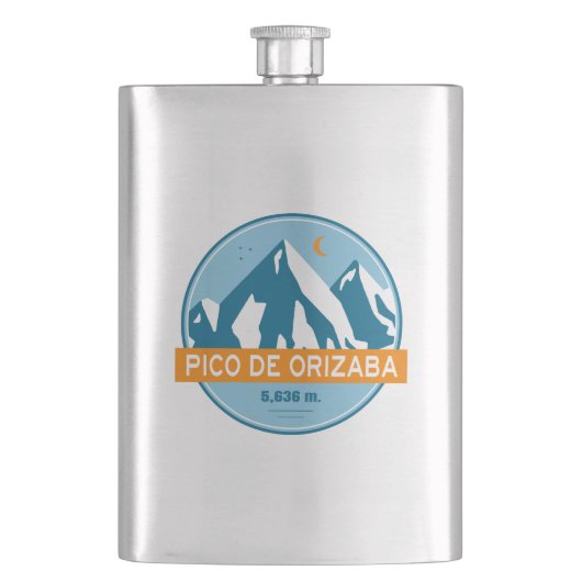 ピコデオリザバメキシコスターズムーン フラスク (正面)