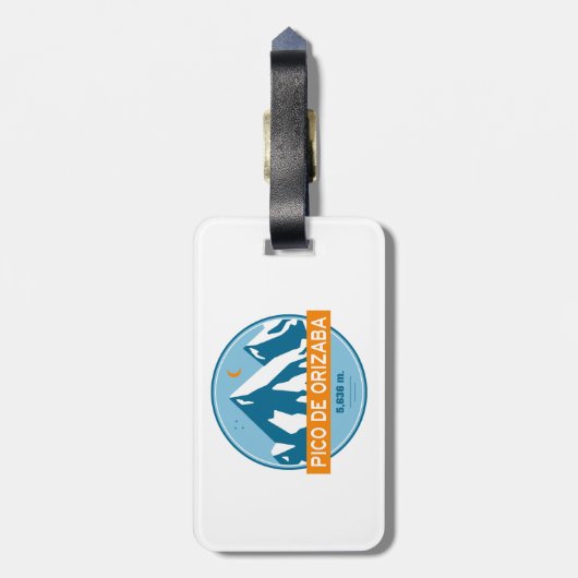 ピコデオリザバメキシコスターズムーン ラゲッジタグ (裏面縦)