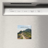 ピコ・ルイボのハイキング風景、マデイラ旅行 マグネット (インサイチュ (食洗機))