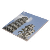 ピサおよび彫像、イタリアの斜塔 タイル (側面)