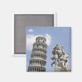 ピサと像の斜塔（イタリア） マグネット (正面/裏面)