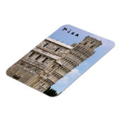 ピサと大聖堂の斜塔 – ピサ，イタリア マグネット (左側)