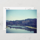 ピサと川 ポストカード (正面/裏面)