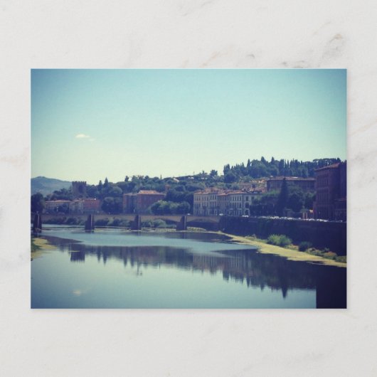 ピサと川 ポストカード (正面)