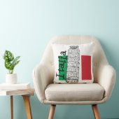 ピサのイタリアンな旗そして斜塔 クッション (椅子)