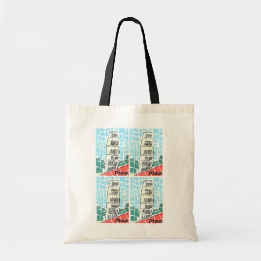 ピサのバッグ トートバッグ (正面)