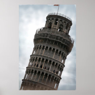ピサの傾いた塔イタリア旅行ポスター ポスター