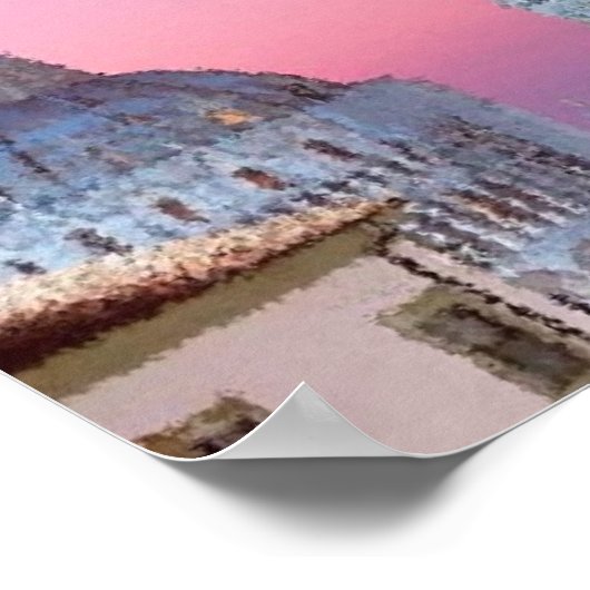 ピサの塔 ポスター (角)