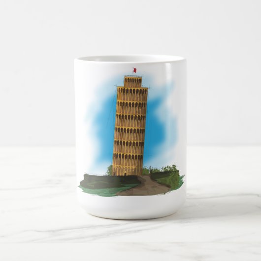 ピサの斜塔 コーヒーマグカップ (中央)