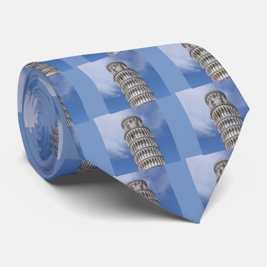 ピサの斜塔 ネクタイ (ロール)