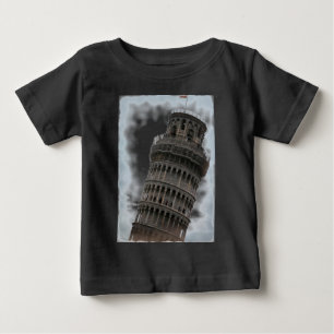 ピサの斜塔 ベビーTシャツ
