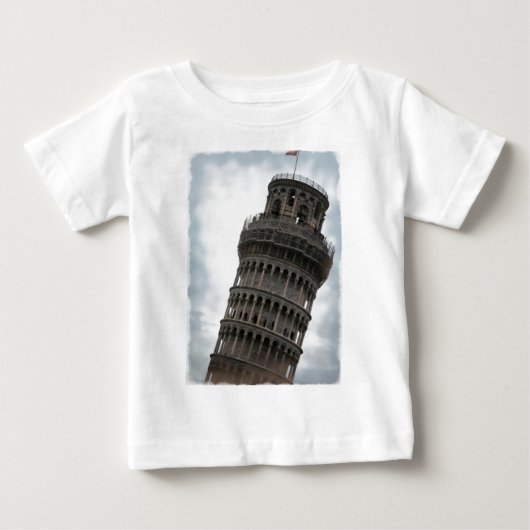 ピサの斜塔 ベビーTシャツ (正面)