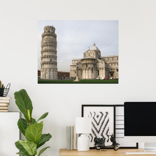 ピサの斜塔 ポスター (ホームオフィス)