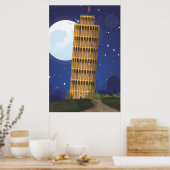 ピサの斜塔 ポスター (キッチン)