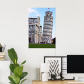 ピサの斜塔 ポスター (ホームオフィス)