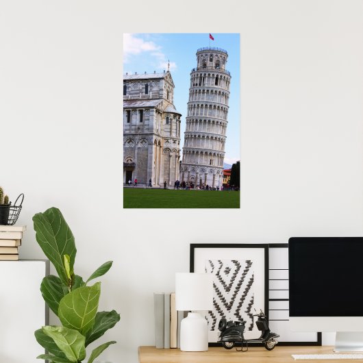 ピサの斜塔 ポスター (ホームオフィス)
