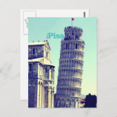 ピサの斜塔 ポストカード (正面/裏面)