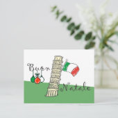 ピサのBuon Nataleタワー シーズンポストカード (スタンド正面)