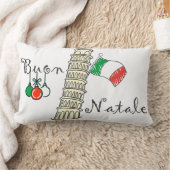 ピサのBuon Nataleタワー ランバークッション (ブランケット)