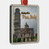 ピサイタリアからの挨拶 メタルオーナメント (右)