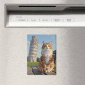 ピサイタリアの猫 マグネット (インサイチュ (食洗機))