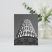 ピサイタリアの黒白の斜塔 ポストカード (スタンド正面)
