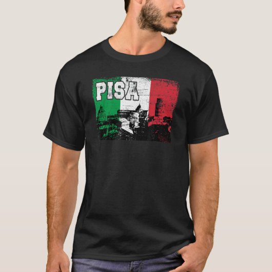 ピサイタリアヨーロッパ Tシャツ (正面)