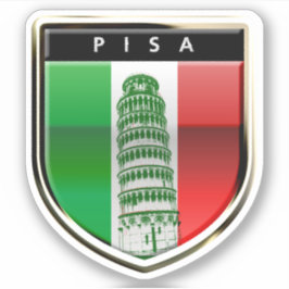 ピサステッカーの傾いた塔 シール