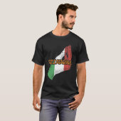 ピサタリアおもしろいンイタリアンユーモアイタリアビーガンピザ Tシャツ (正面フル)