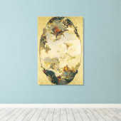 ピサニ家のアポテアシスのスケッチ キャンバスプリント (インサイチュ (ウッドフロア))