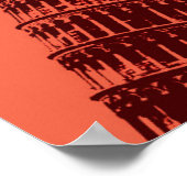 ピサポップ・アートのイタリア旅行ポスターのアートリーニングタワー ポスター (角)