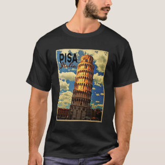 ピサラティの塔 Tシャツ
