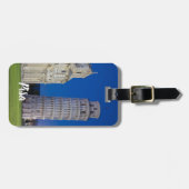 ピサリーニングタワーナイトパノラマイタリアギフト ラゲッジタグ (正面横)