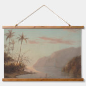 ピサロクリークインセントトーマス有名なアートウッドウォール 吊り下げ型タペストリー (正面)