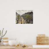 ピサロブールバードモンマルトル春 ポスター (キッチン)