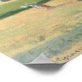 ピサローランドスケープイルデフランスアート ポスター (角)